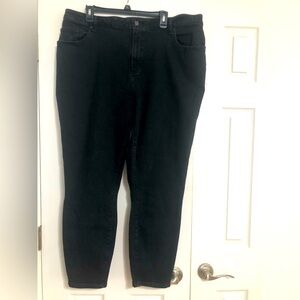 Abercrombie & Fitch curve love super skinny ankle high rise  women’s 36 waist 40